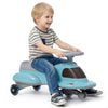 Wiggle Car with Under-seat Storage and LED Flashing Wheels-Blue