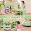 Kids Wooden Grocery Store Supermarket Play Toy Set-Green
