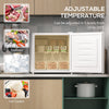 HOMCOM 35L Mini Freezer, -24â to -14â Temperature - White
