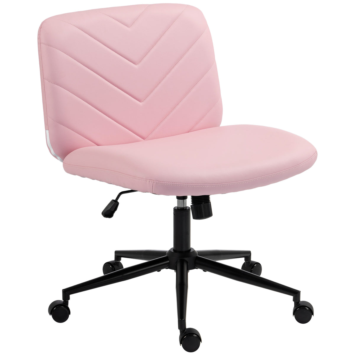 HOMCOM Home Office Desk Chair in Pink