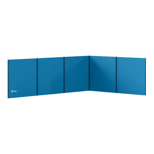 Outsunny Camping Windbreak in Blue