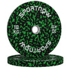 SPORTNOW Olympic Weight Plates with 5cm Holes, for Weight Lifting, 2 x 10kg