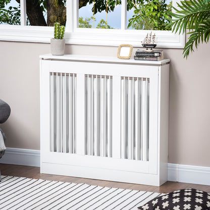 HOMCOM Radiator Cover in White