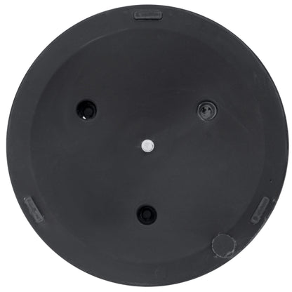 Outsunny 14kg Round Cement Parasol Base Umbrella Weight Stand Holder Fits 35mm,38mm,48mm Pole for Patio Outdoor Garden - Black