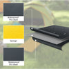 Outsunny Single Inflatable Mattress, with Carry Bag - Grey
