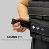 SPORTNOW 15KG Adjustable Weighted Vest, Running Weight Vest, with 30 Metal Weights, Reflective Strips, for Running, Exercise