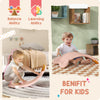 AIYAPLAY Balance Board for Kids Balance Training & Sensory Play, Pink