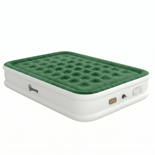 Outsunny Inflatable Mattress in Dark Green