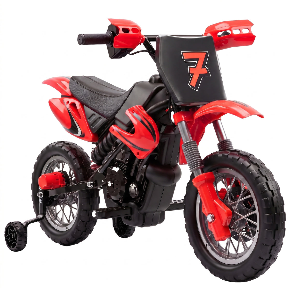 AIYAPLAY 12V Kids Electric Motorbike in Red