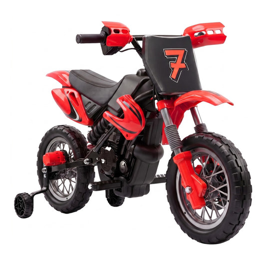 AIYAPLAY 12V Kids Electric Motorbike in Red