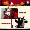 PawHut Gothic Cat Tree, 152 cm Multi-Level Cat Tower for Large Cats with Coffin Bed, Large Condo, for Halloween
