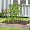 A-Frame Outdoor Trellis for Climbing Plants Garden Trellis