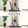 SPORTNOW 2.5HP Walking Pad, 1-6km/h Folding Treadmill with Remote Control and LED Display for Home Gym Office, Blue
