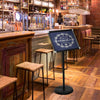 A3 Adjustable Poster Stand with Adjustable Height and 360° Rotation-Black