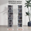 HOMCOM 260 Narrow CD Storage Unit - White