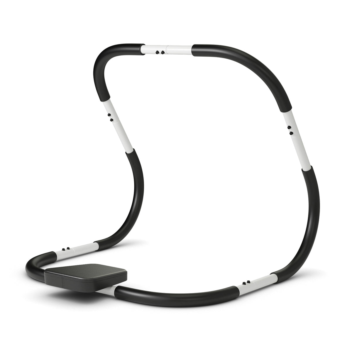The portable abdominal crunch fitness trainer from a slightly different angle