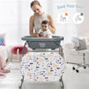 2-in-1 Baby Change Table with Bath Tub
