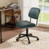 Adjustable Ergonomic Leisure Chair with PU Leather-Green