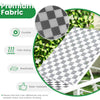 Adjustable Patio Chaise Lounge with Wheels and Breathable Fabric and Sturdy Metal Frame