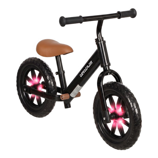 AIYAPLAY 11.2" Balance Bike for 2-5 Years in Black