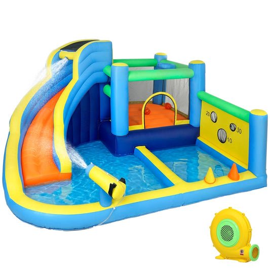 AIYAPLAY 8 in 1 Bouncy Castle in Multicolour