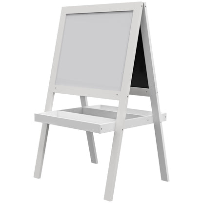 AIYAPLAY Kids Easel in White
