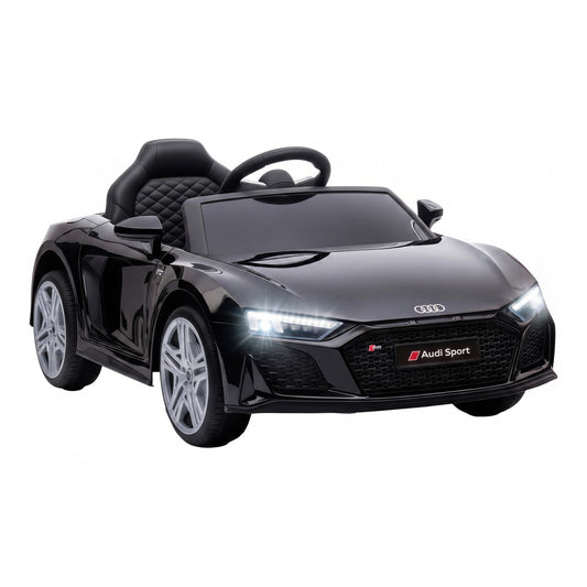 AIYAPLAY Licensed Audi R8 Spyder 12V Electric Car in Black