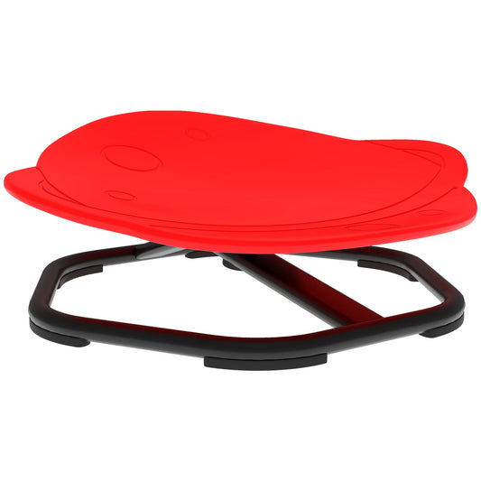 AIYAPLAY Planet-Shaped-kids Swivel Chair in red, a fun spinning seat for children