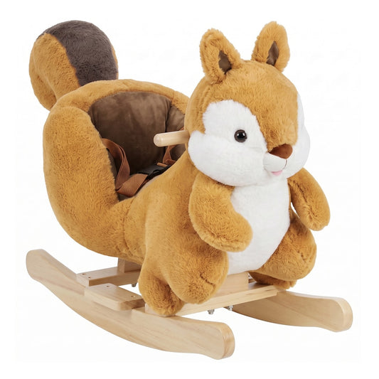 AIYAPLAY Rocking Horse in Brown