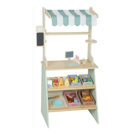 AIYAPLAY Wooden Toy Shop in Green
