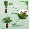 Artificial Cycas Tree 106 CM Palm Paradise Plant-1 Pack