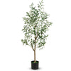 130cm Tall Artificial Olive Tree with Realistic Fruits-1 Pack