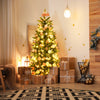 Artificial Pencil Christmas Tree with 250 Warm White UL-listed Lights-5FT