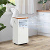 HOMCOM 9000 BTU Air Conditioning Unit, 3-in-1 Portable Air Conditioner, Dehumidifier, Cooling Fan with Remote, LED Display, 2 Speeds, 24H Timer, Window Venting Kit, 28mÂ²