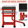 DURHAND Steel Motorbike Jack Lift, 27.5 / 39.5 H cm - Red
