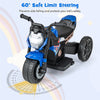 6V Kids Ride-on Motorcycle with 2-wheel/3-wheel Conversion & Detachable Training Wheels-Blue