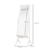 HOMCOM Full Length Mirror, Freestanding Adjustable Angle Dressing Mirror for Bedroom, Living Room, 148 x 47 cm, White