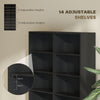 HOMCOM 640 CD Storage Tower - Black