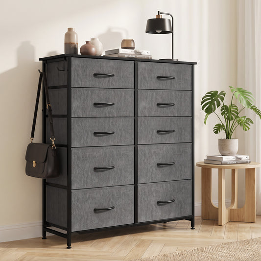 HOMCOM Chest of Drawers in Grey