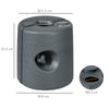 Outsunny HDPE Tent Weights Set of 4, Canopy Weights, Fill with Water or Sand, 48KG