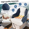 Captain Bucket Seat with Thick Sponge Padding-Blue