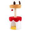 Christmas Cat Tree with Bed 80 CM Modern Kitten Tower with Sisal Scratching Post-Orange
