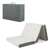 Cooling Gel Memory Foam Folding Mattress with Bamboo Cover and Mesh Border Fabric-S
