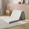 Cooling Gel Memory Foam Folding Mattress with Bamboo Cover and Mesh Border Fabric-S