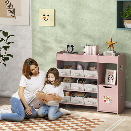 AIYAPLAY Kids Toy Storage in Pink