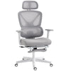 HOMCOM Ergonomic and Adjustable Office Chair - Grey