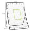 HOMCOM Baseball Rebounder Net Teens Adults Game Spot Softball Training Aid Practise Target Strike Shot Goal Play