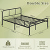 Bed Frame with Headboard and Footboard-Double Size
