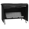 Outsunny 205 x 124cm Three-Seater Swing Chair Protective Cover Black