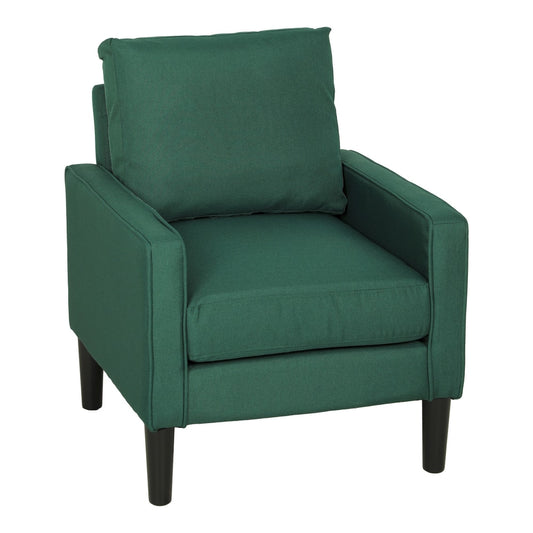 HOMCOM Accent Chair in Dark Green